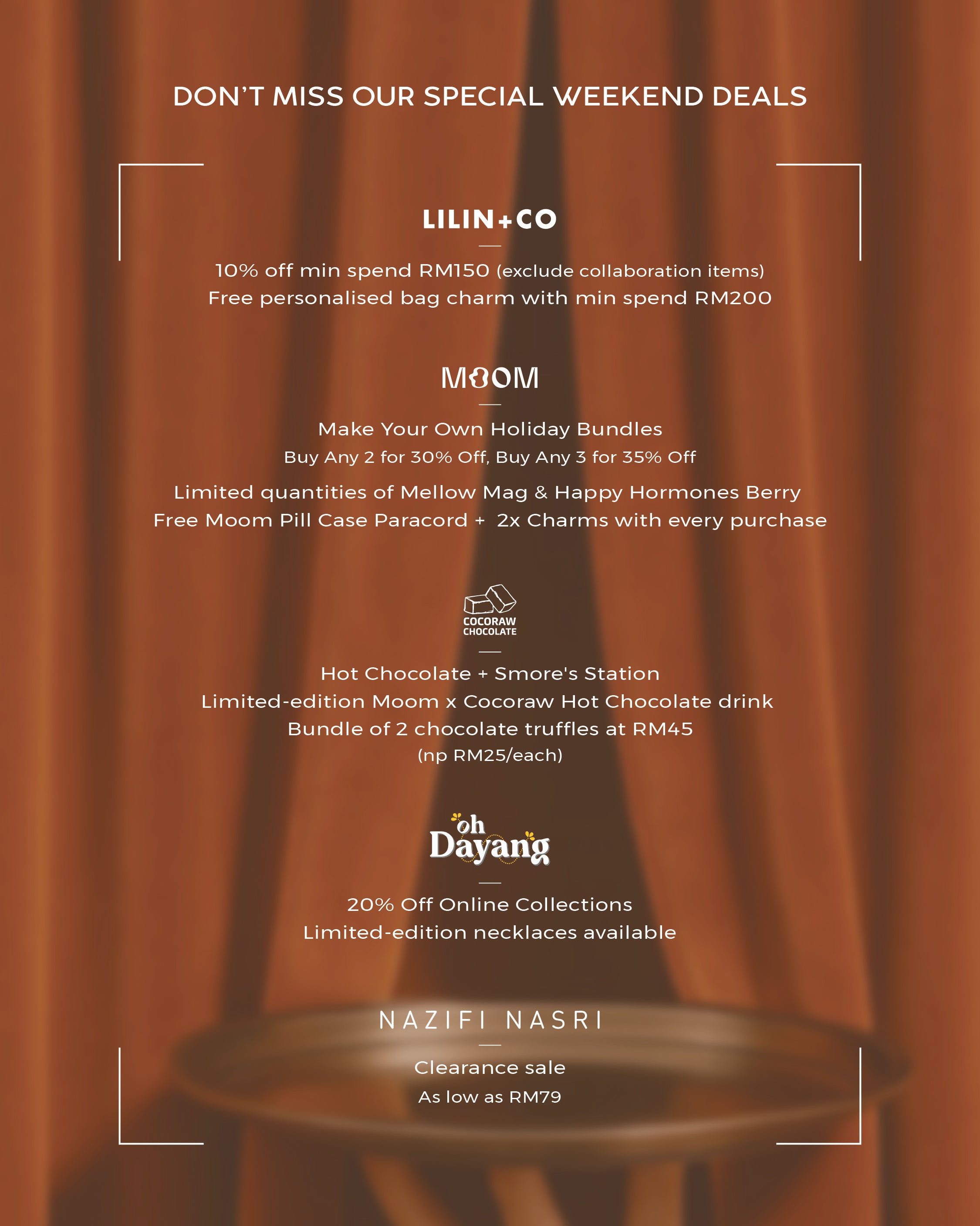 Moom x Lilin+Co Holiday Market