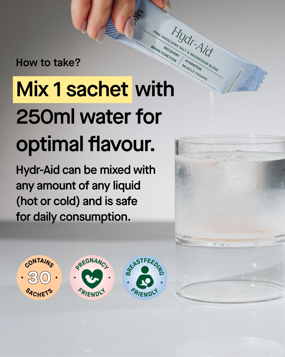 Hydr-Aid - Botanical Beverage Mix Coconut Extract