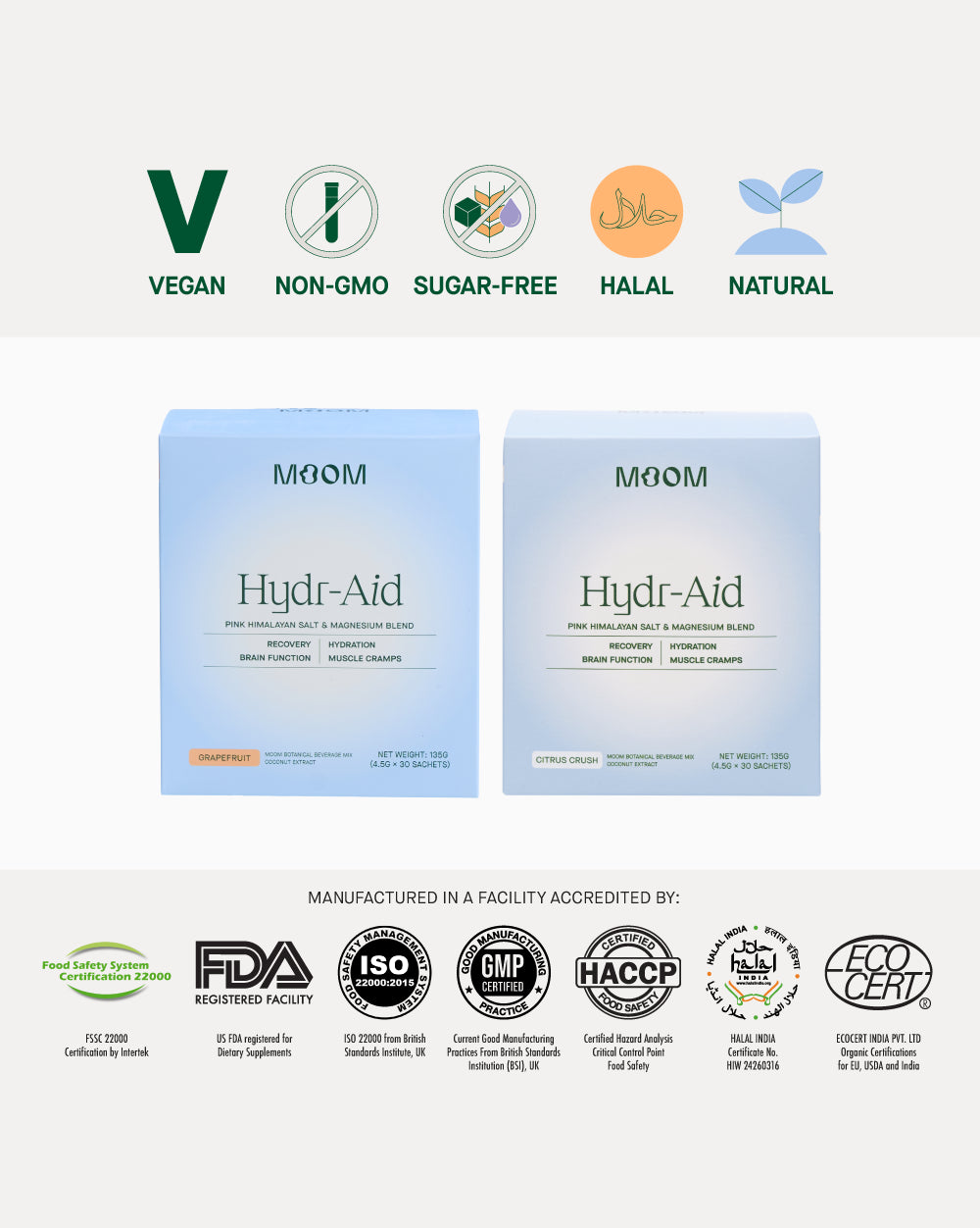 Hydr-Aid - Botanical Beverage Mix Coconut Extract