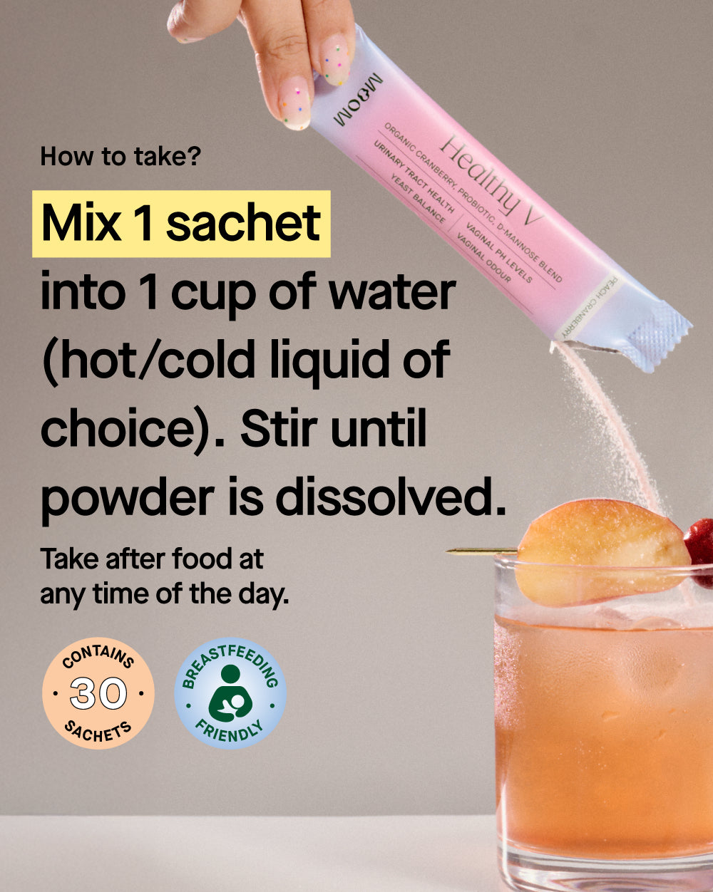 Healthy V - Botanical Beverage Mix with Cranberry