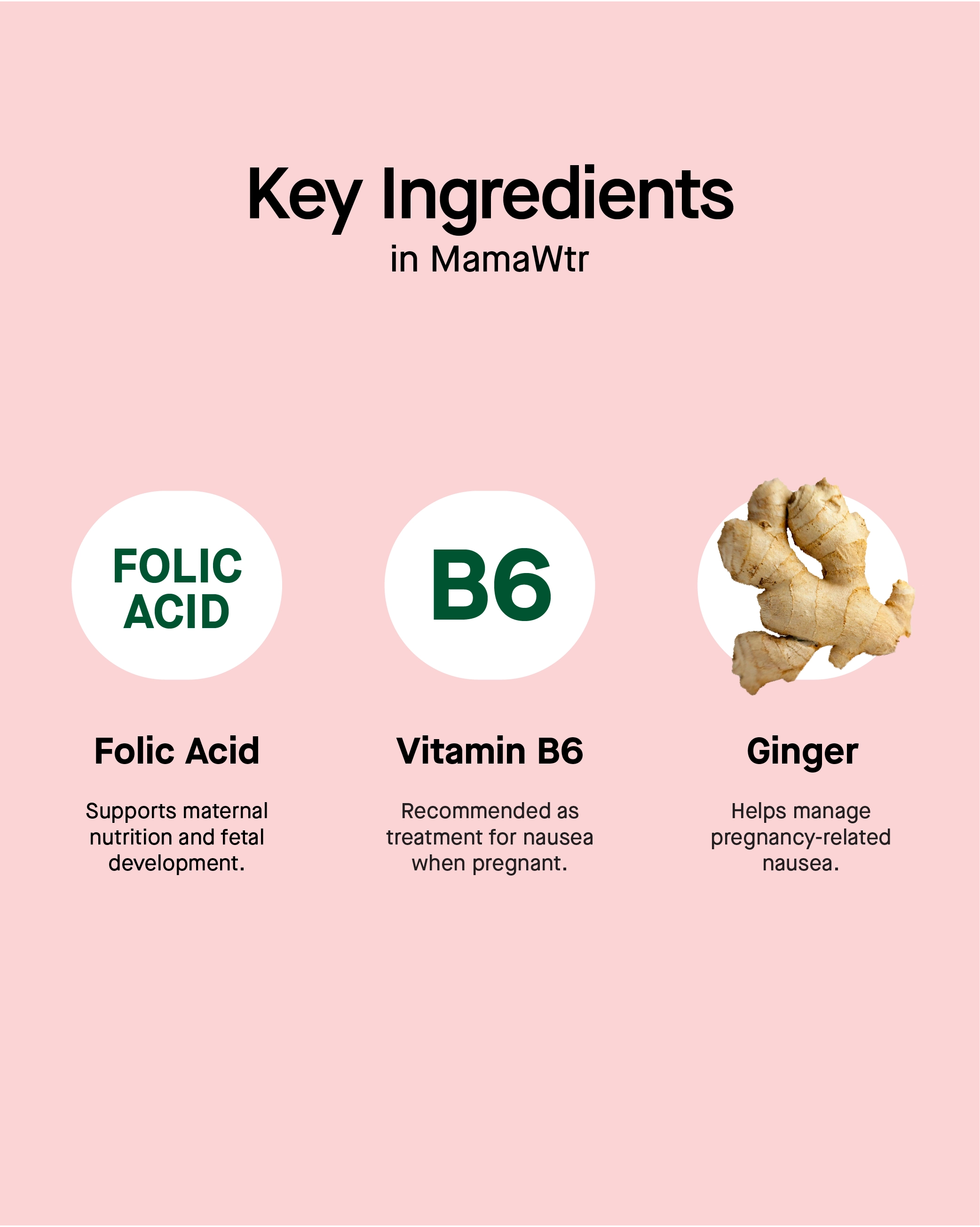 Mama Water | MamaWtr Botanical Beverage Mix Coconut with Ginger & Lemon