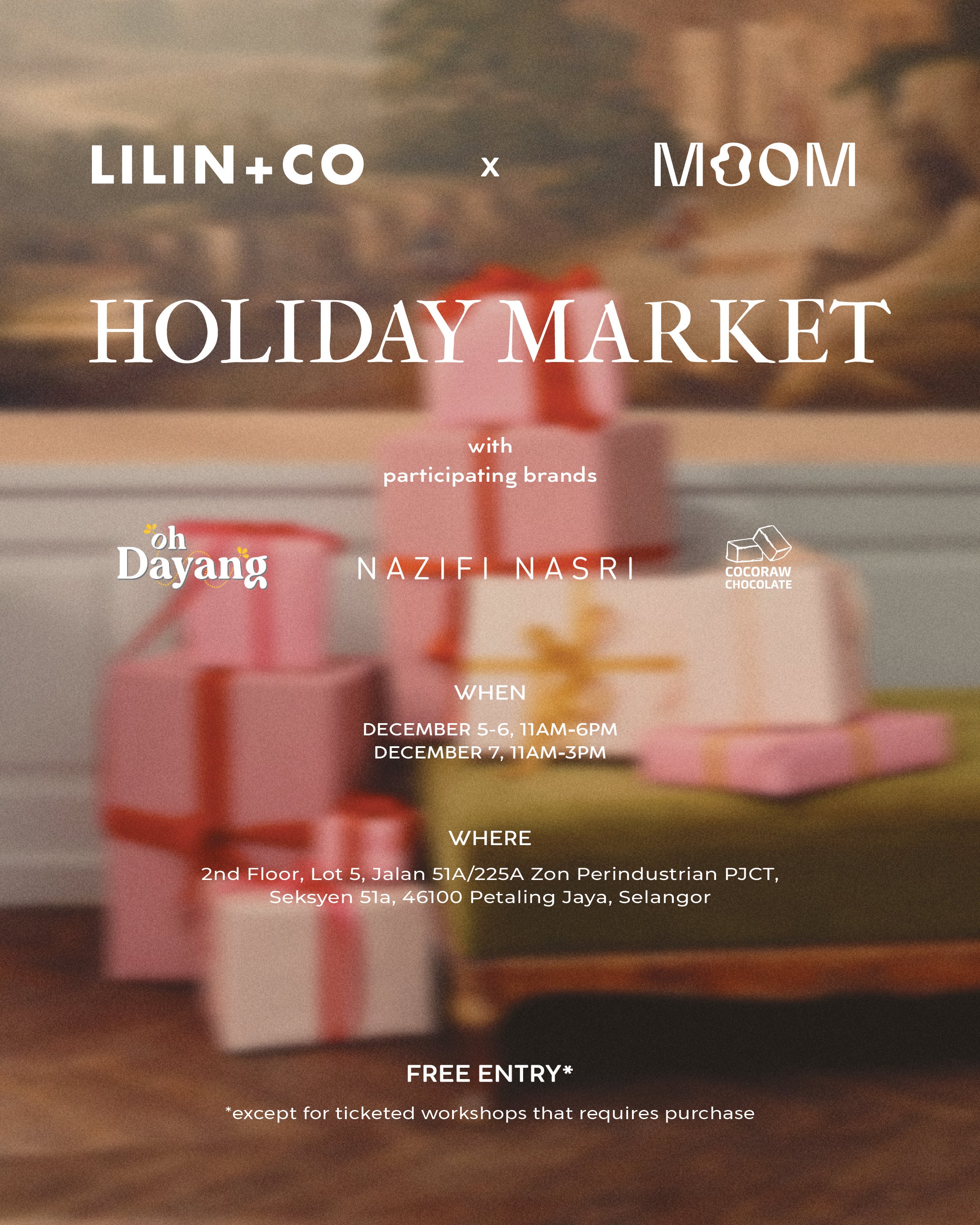 Moom x Lilin+Co Holiday Market