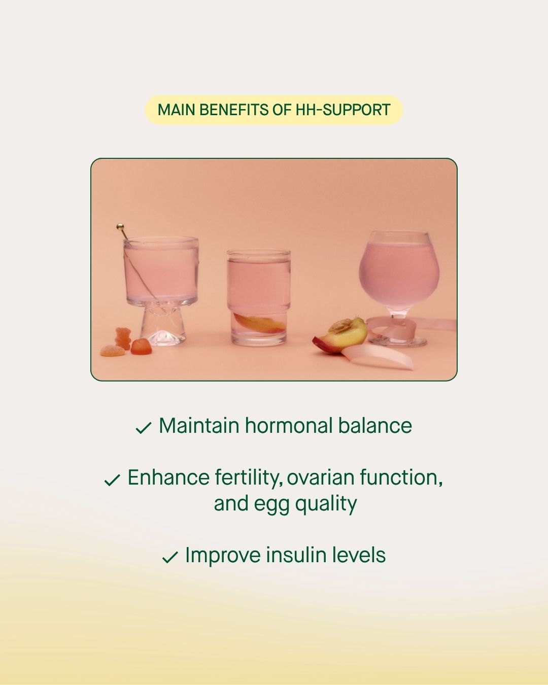 Happy Hormones | HH-Support White Peach