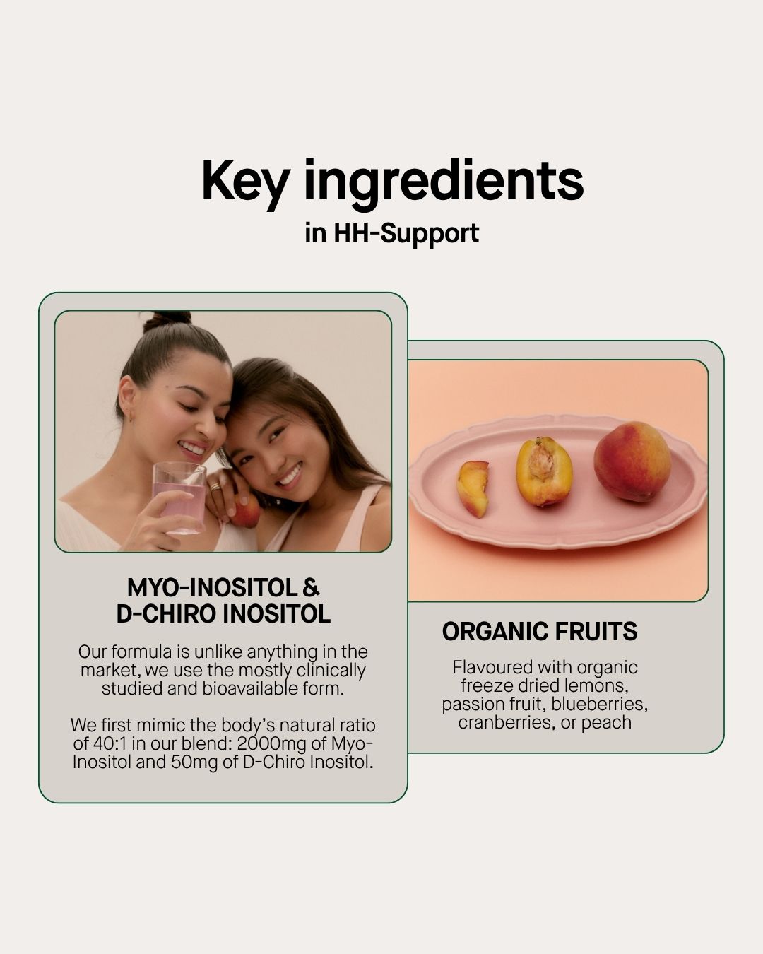 Happy Hormones | HH-Support White Peach
