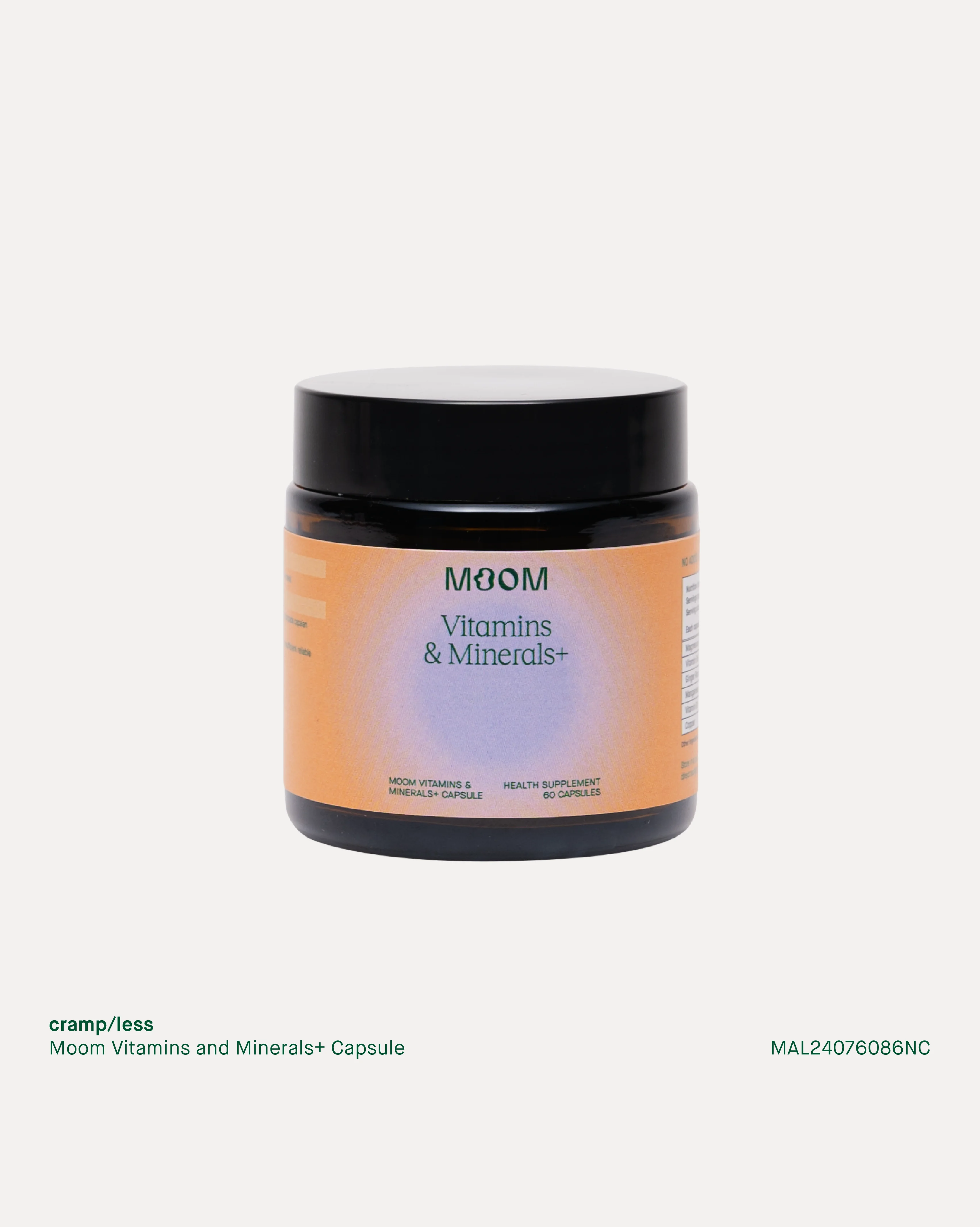 cramp/less - Vitamins and Minerals