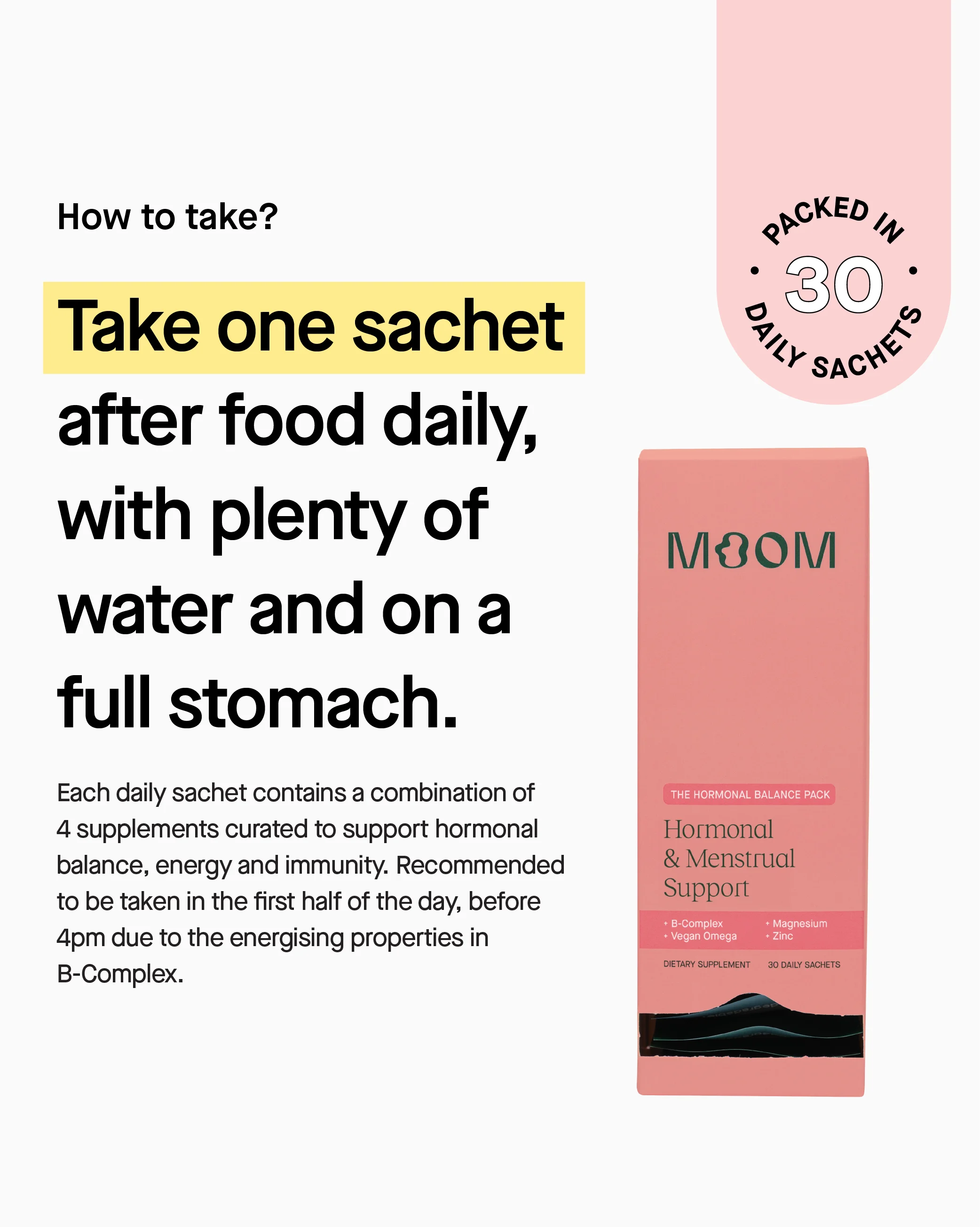 Maya's 荷尔蒙健康每日营养组合