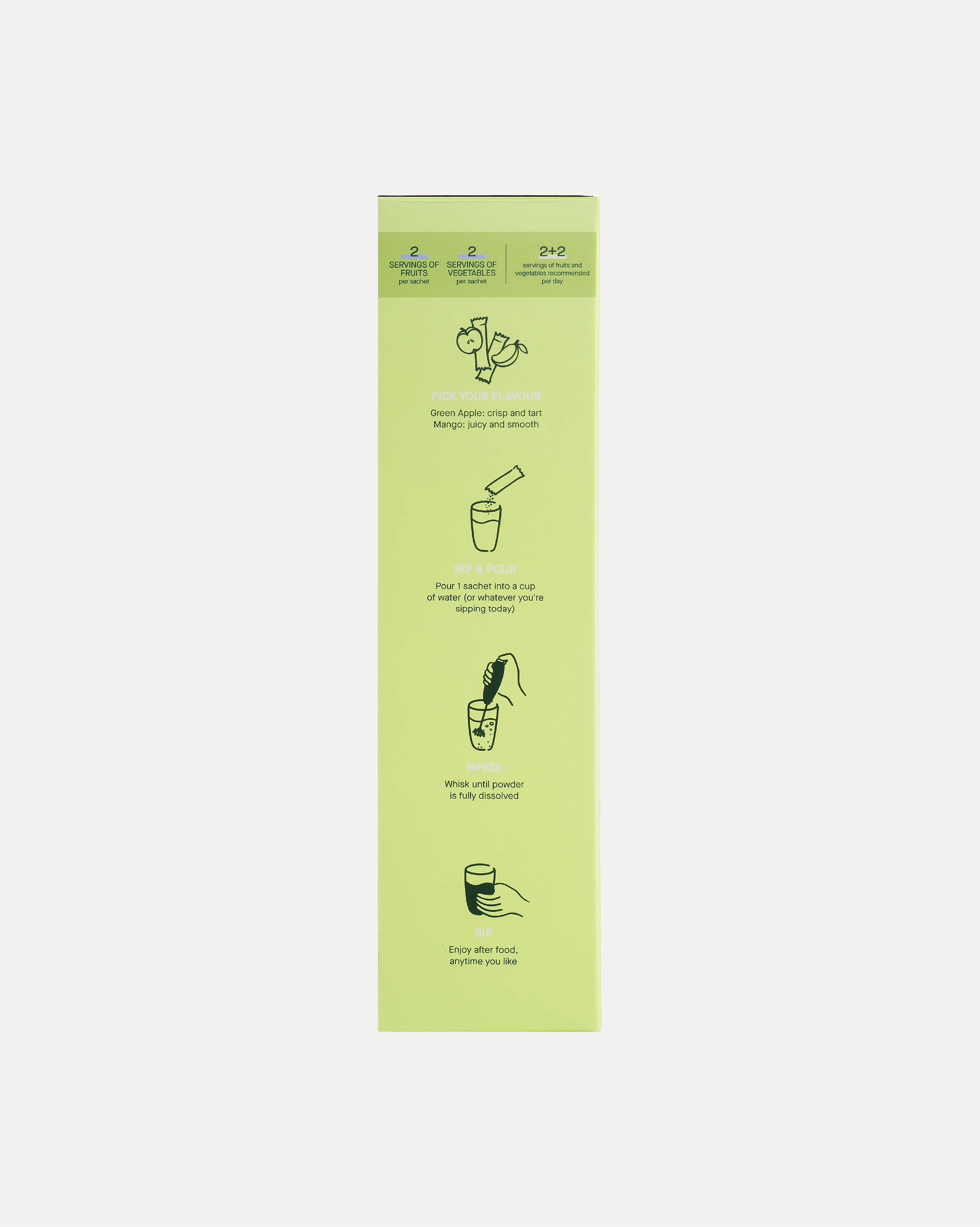 Super Greens Starter Kit - Moom Botanical Beverage Mix Broccoli with Spinach and Celery Powder