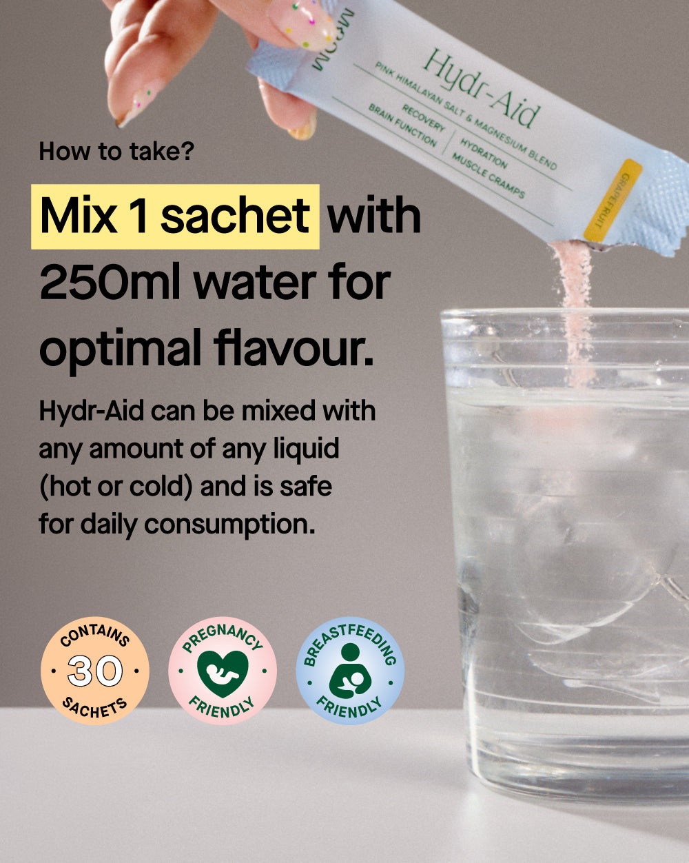 Hydr-Aid - Botanical Beverage Mix Coconut Extract