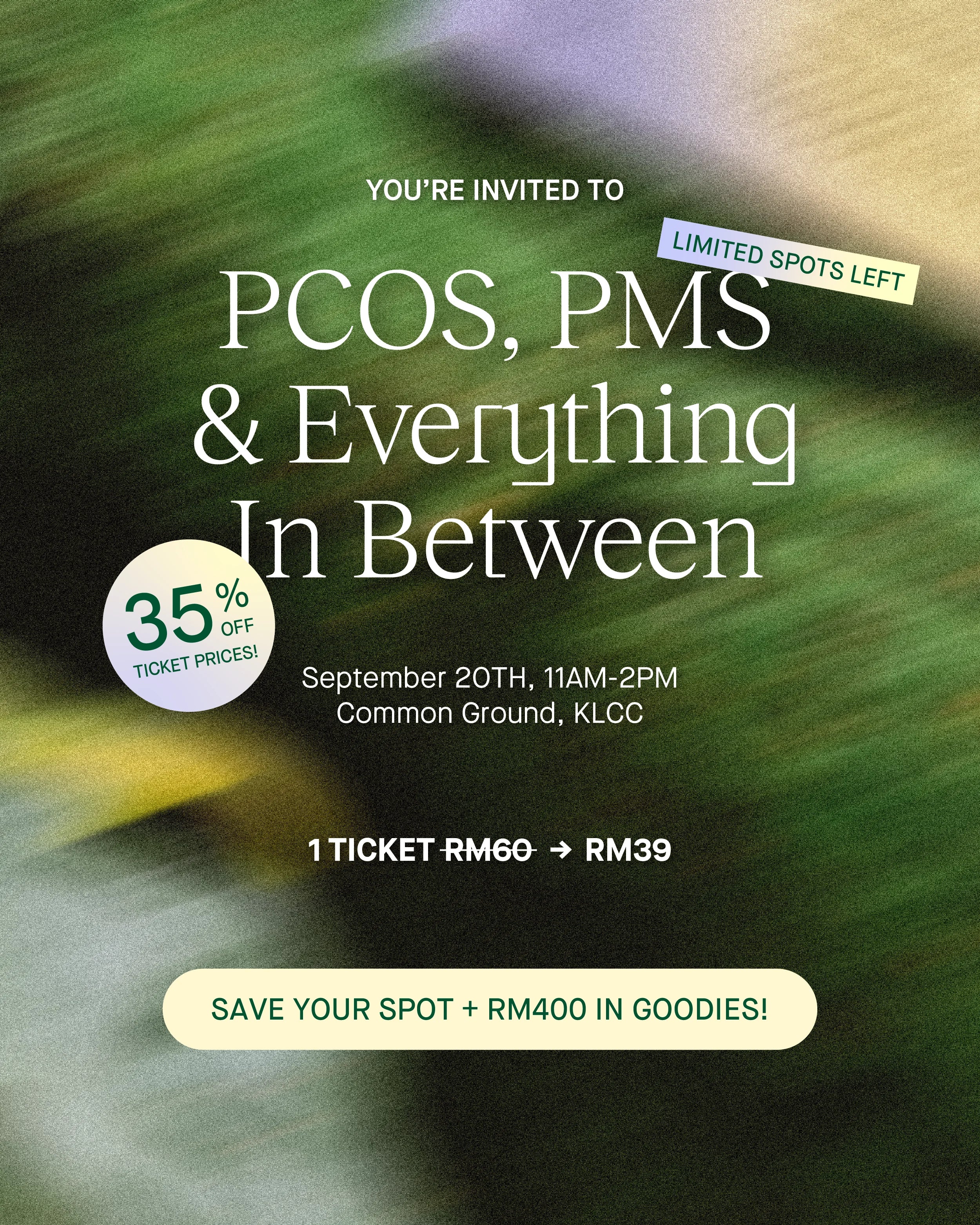 Moom Panel Talk: PCOS, PMS & Everything in Between